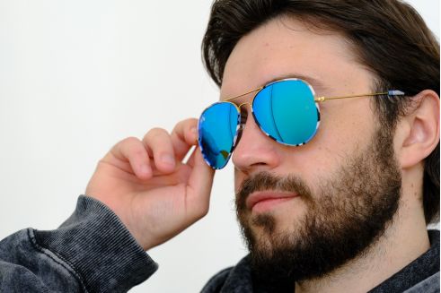 Ray Ban Original 3026haki-blue